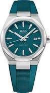 MIDO Multifort 8 One Crown Automatic Rubber Strap Watch, 40mm
