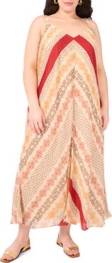 Vince Camuto Printed Maxi Sundress