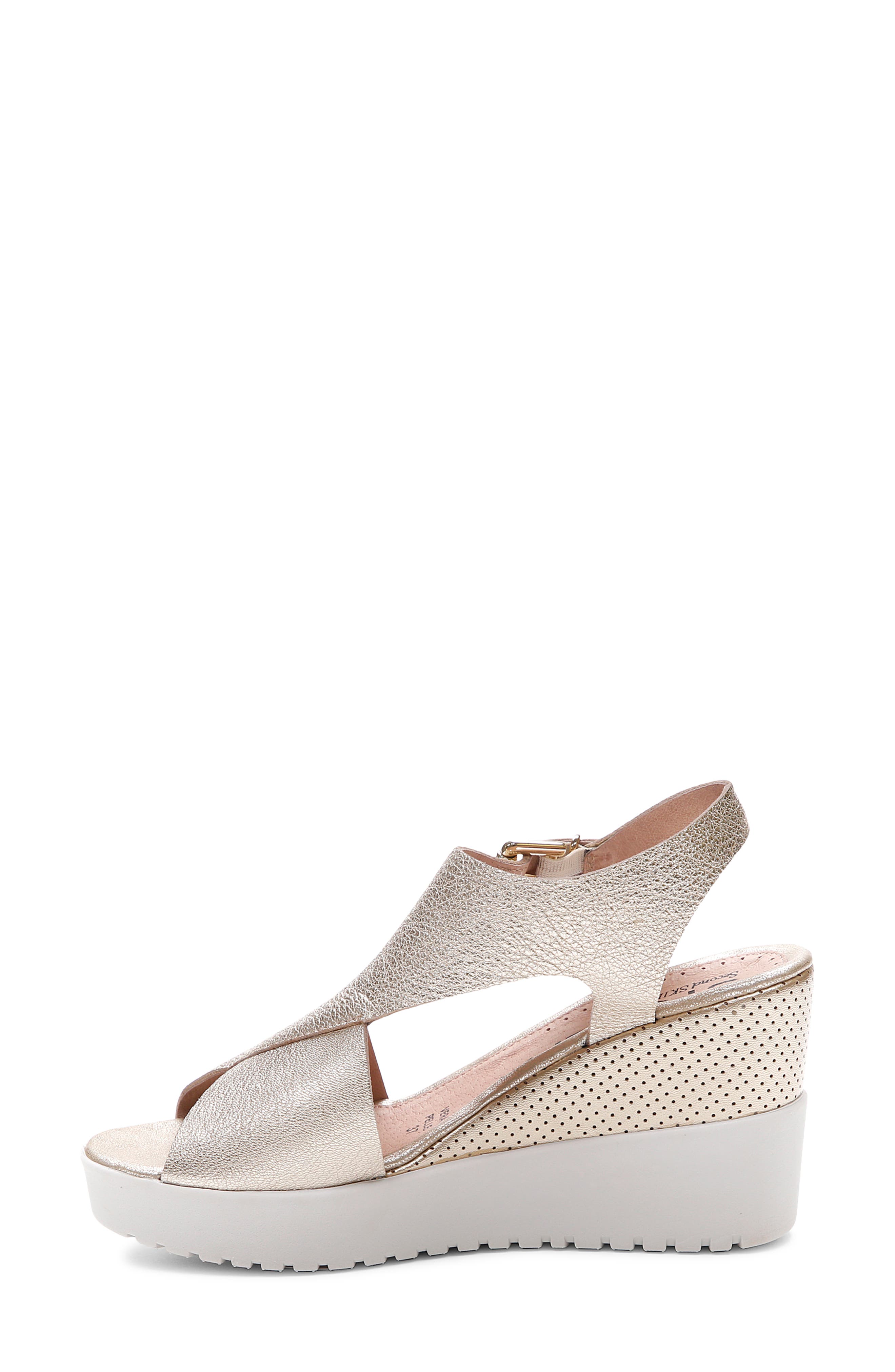 Stonefly Ely 10 Platform Wedge Sandal, Alternate, color, 