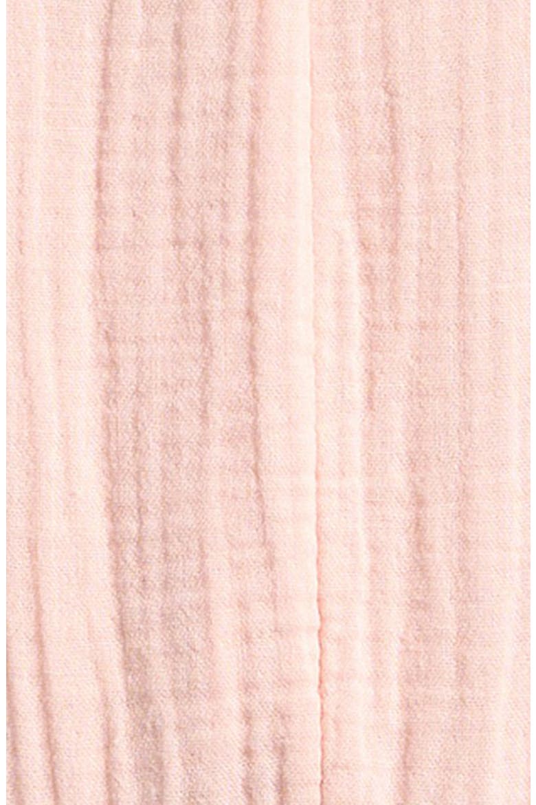 Organic Cotton Gauze Overalls, Alternate, color, LP PINK