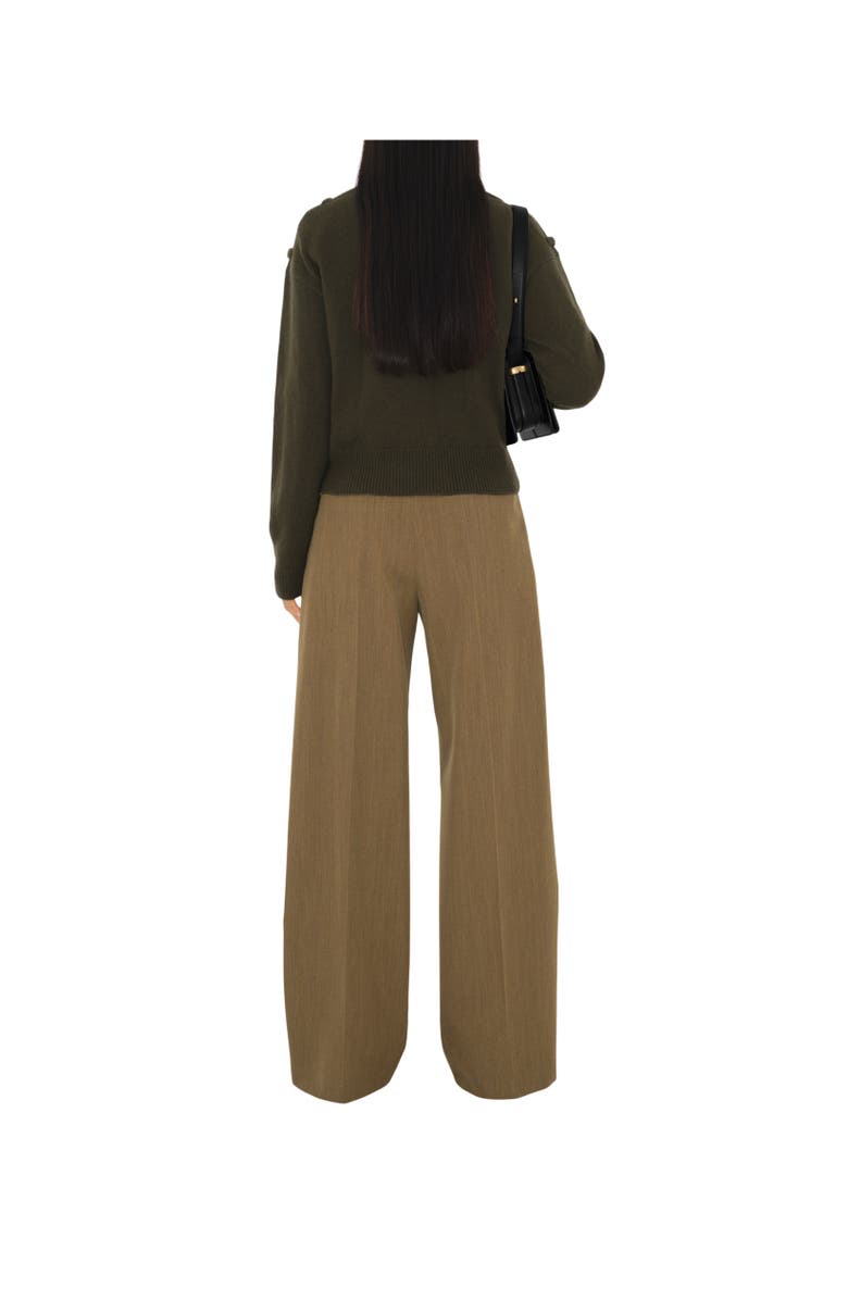 Burberry Wool Tailored Trousers, Alternate, color, 