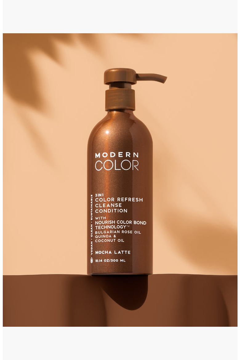 Mocha Latte 3-in-1 Hair Color Refresh Cleanse Conditioner, Alternate, color, Single