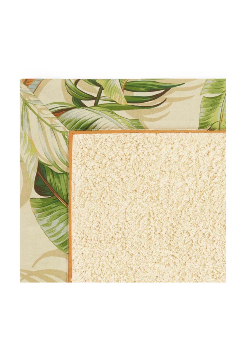 Palmiers Bath Rug, Alternate, color, MEDIUM GREEN