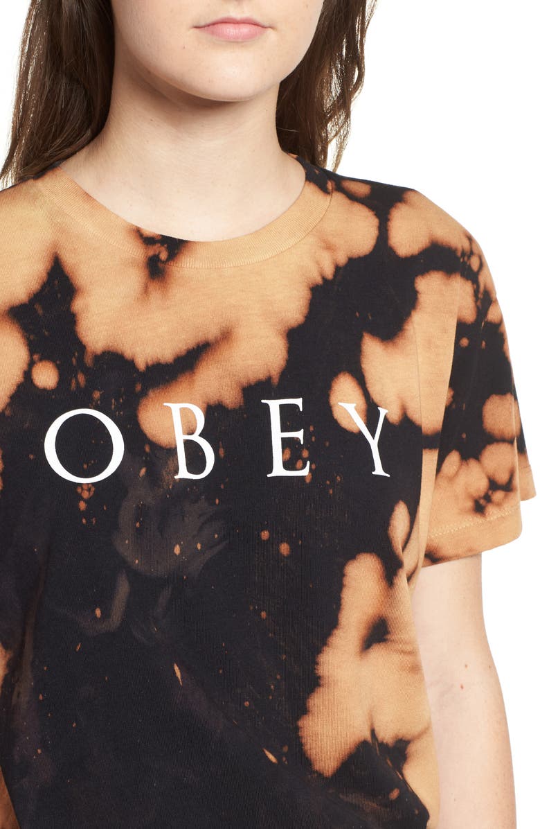 Obey Novel Tie Dye Tee, Alternate, color, 