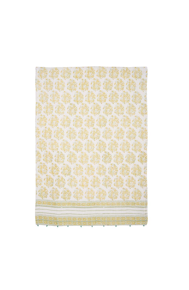 carol & frank Humphrey Succulent Towel, Alternate, color, Yellow