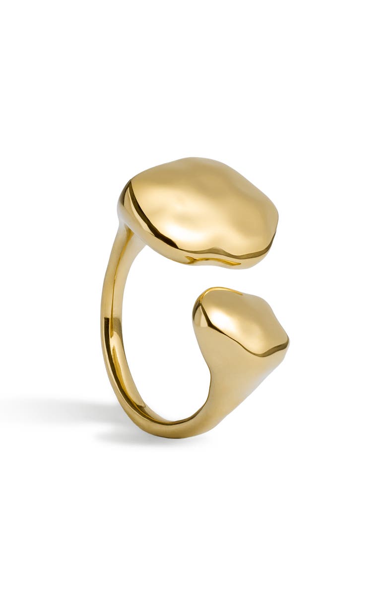 Monica Vinader Odyssey Open Ring, Main, color, 18K Gold Vermeil