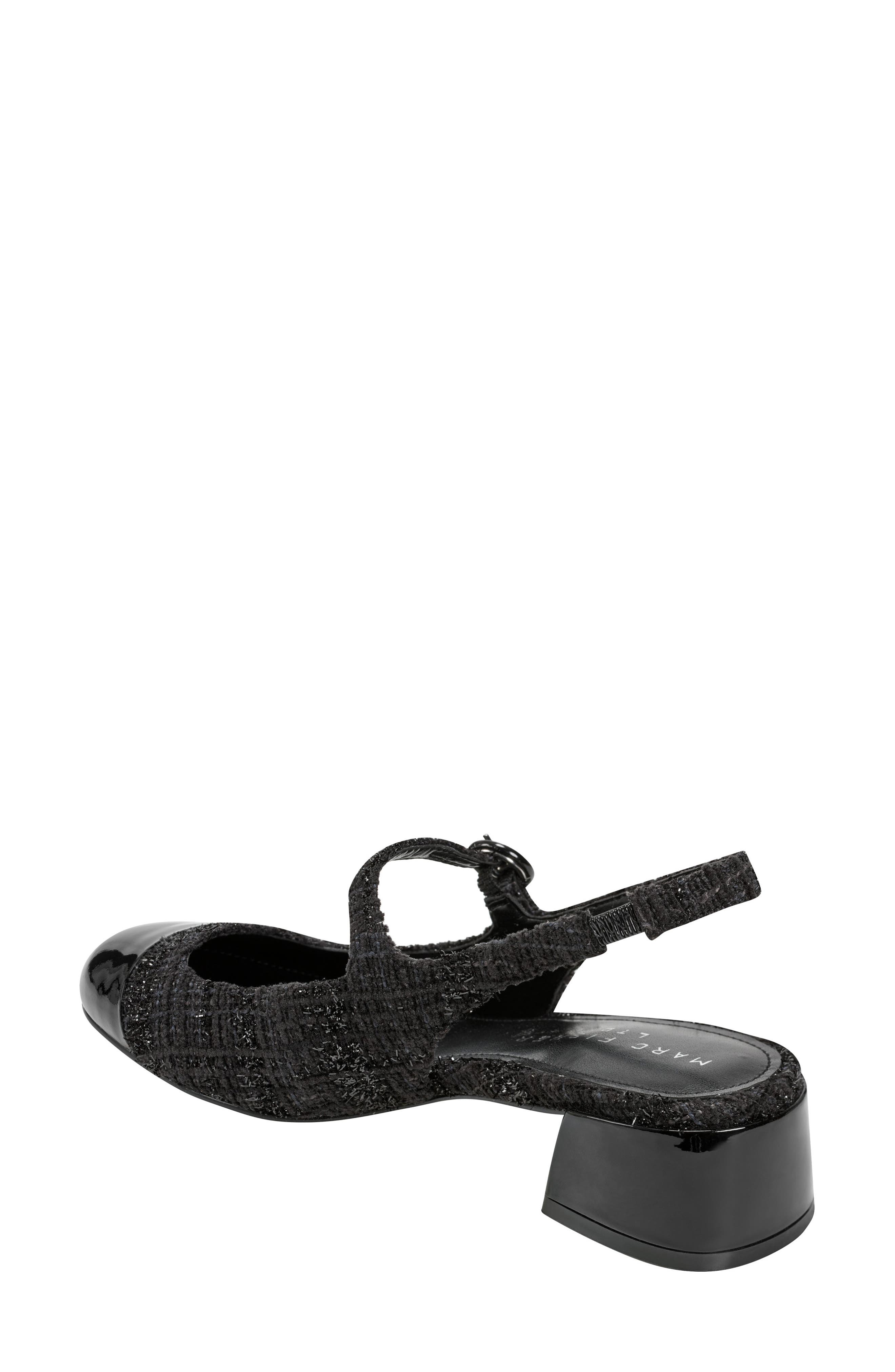Marc Fisher LTD Martie Slingback Mary Jane Pump, Alternate, color, Black Multi