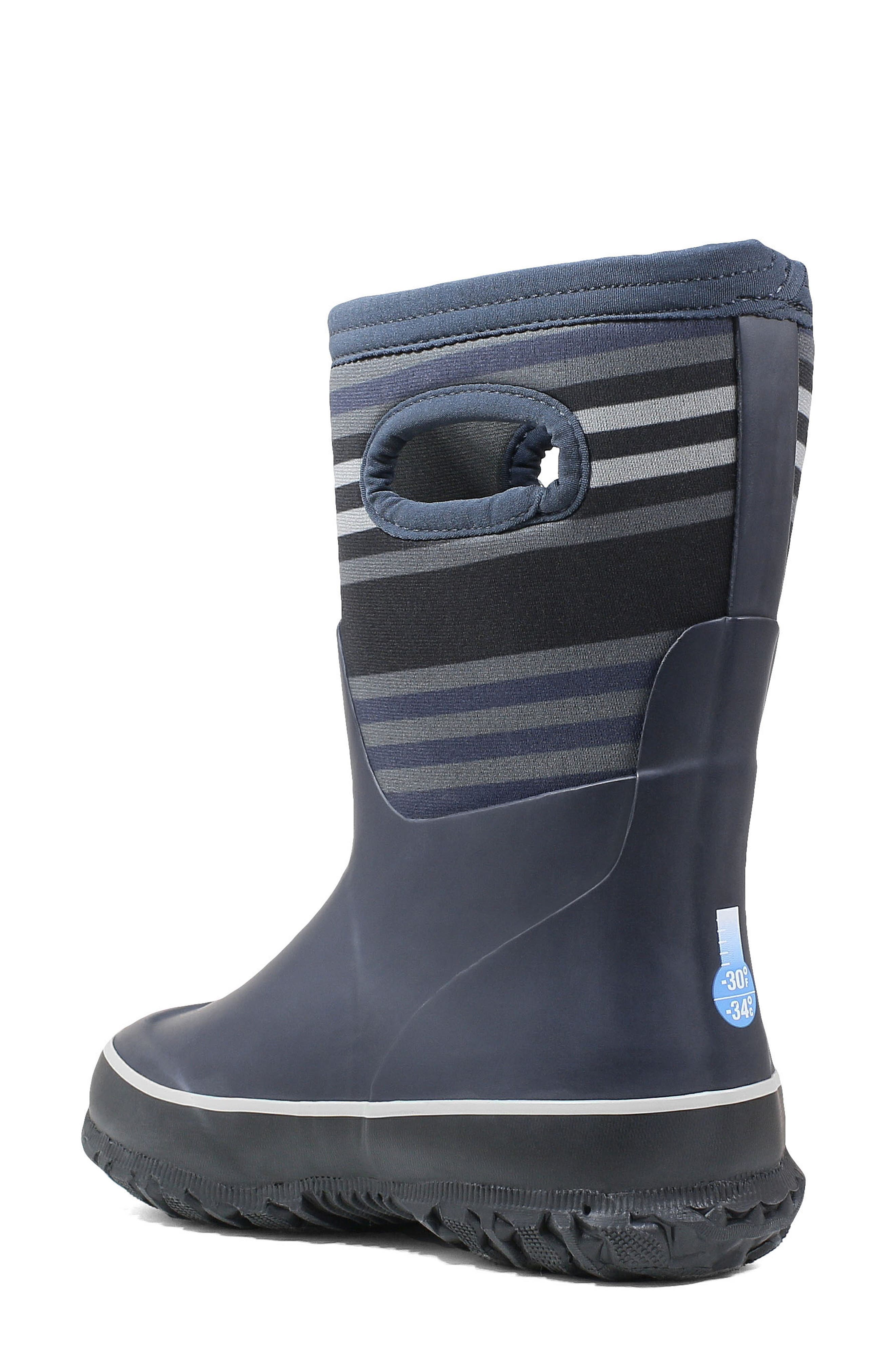Bogs Grasp Stripe Waterproof Insulated Boot, Alternate, color, 