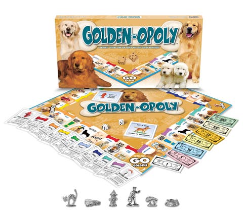 Goldenopoly Monopoly Board Game