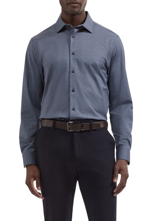 James OoohCotton® Geo Print Button-Up Shirt