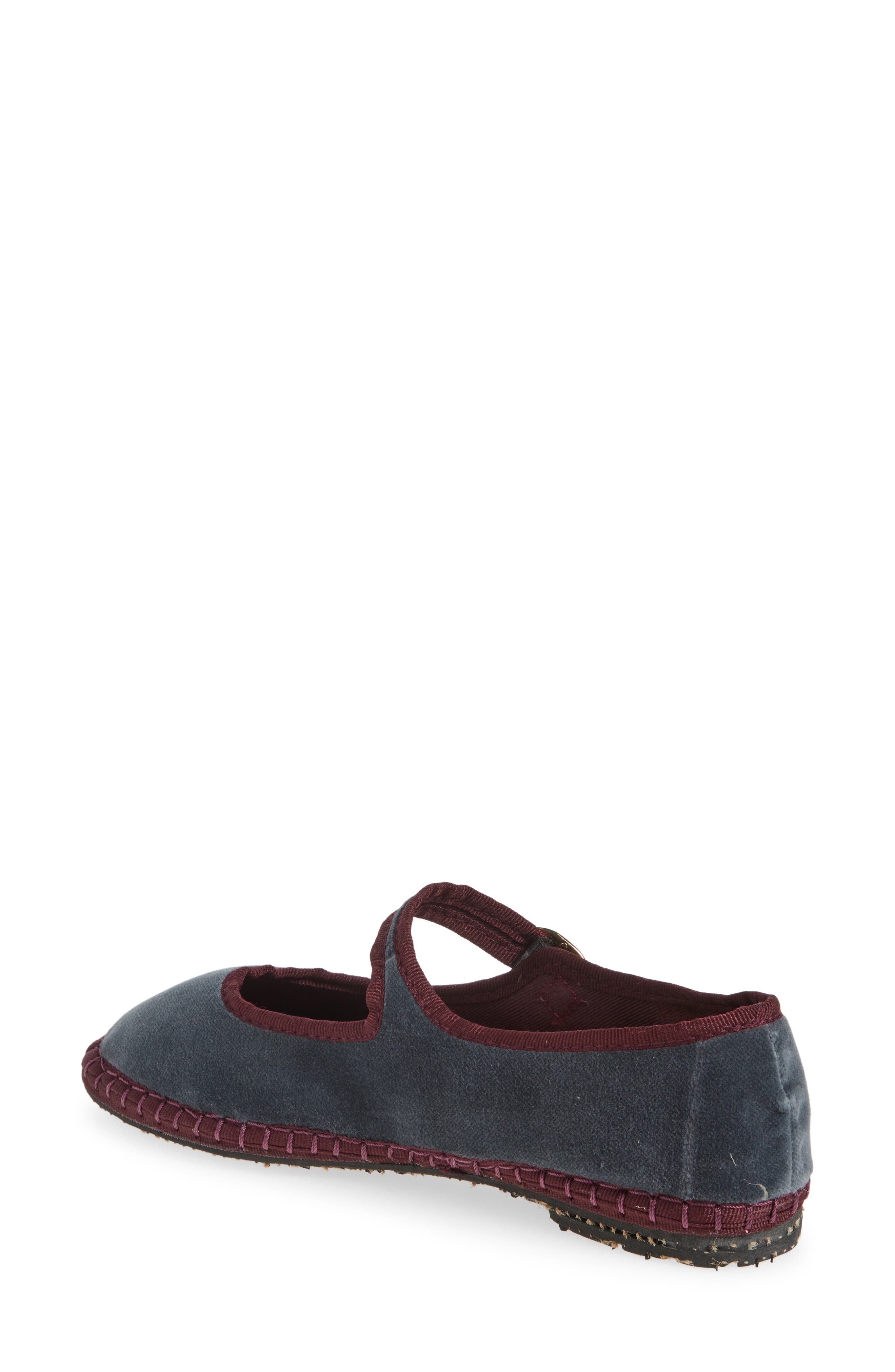 Flabelus Georgina Mary Jane Flat, Alternate, color, Gray