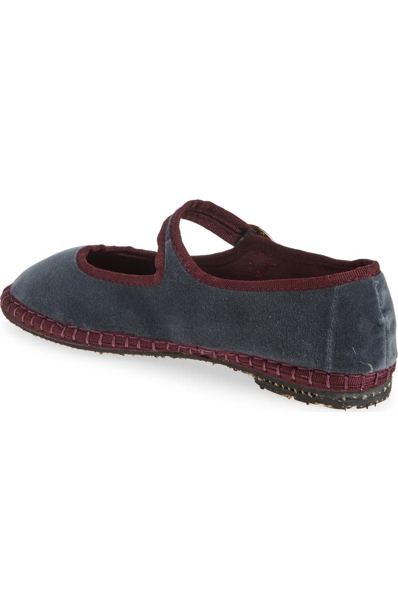 Flabelus Georgina Mary Jane Flat, Alternate, color, Gray
