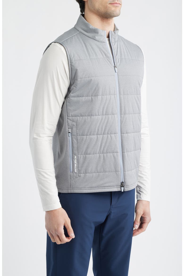 Fuse Water Resistant Hybrid Vest, Alternate, color, OSLO GREY