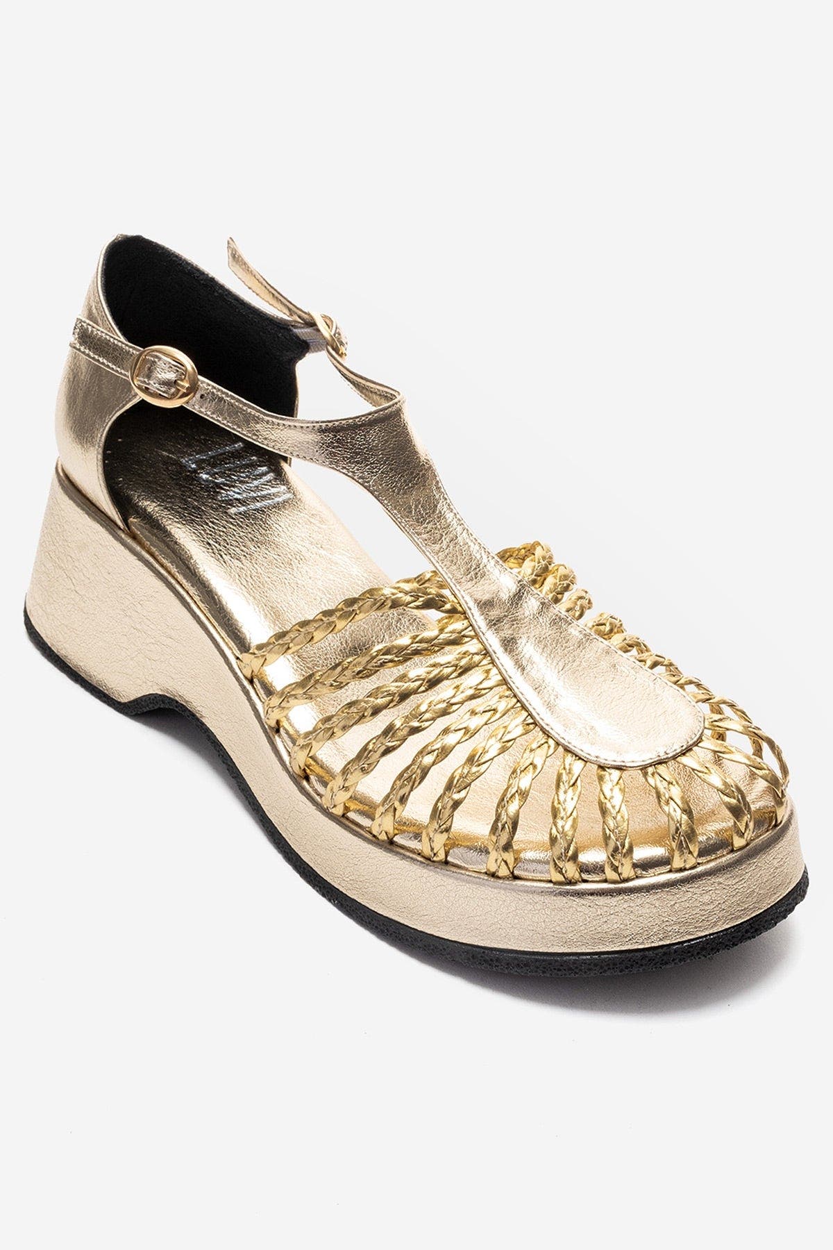 Barry Woven Wedge Sandal - image 3