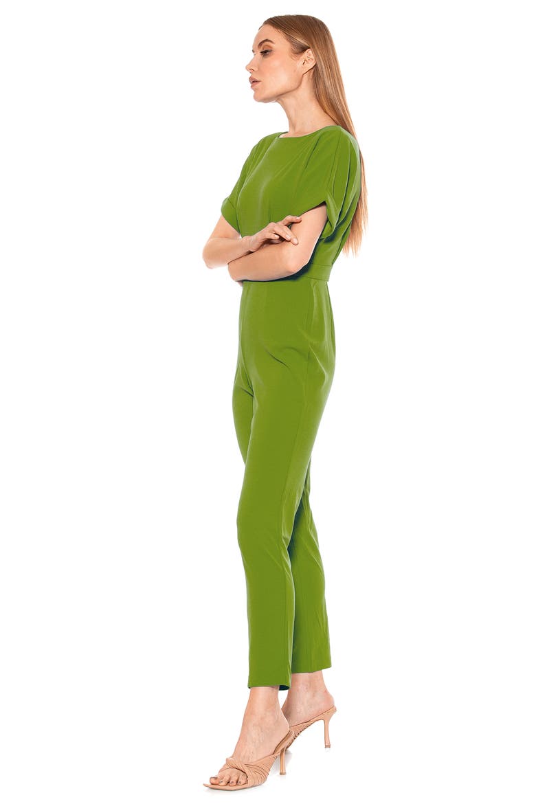 Sadie Boatneck Jumpsuit, Alternate, color, SAGE