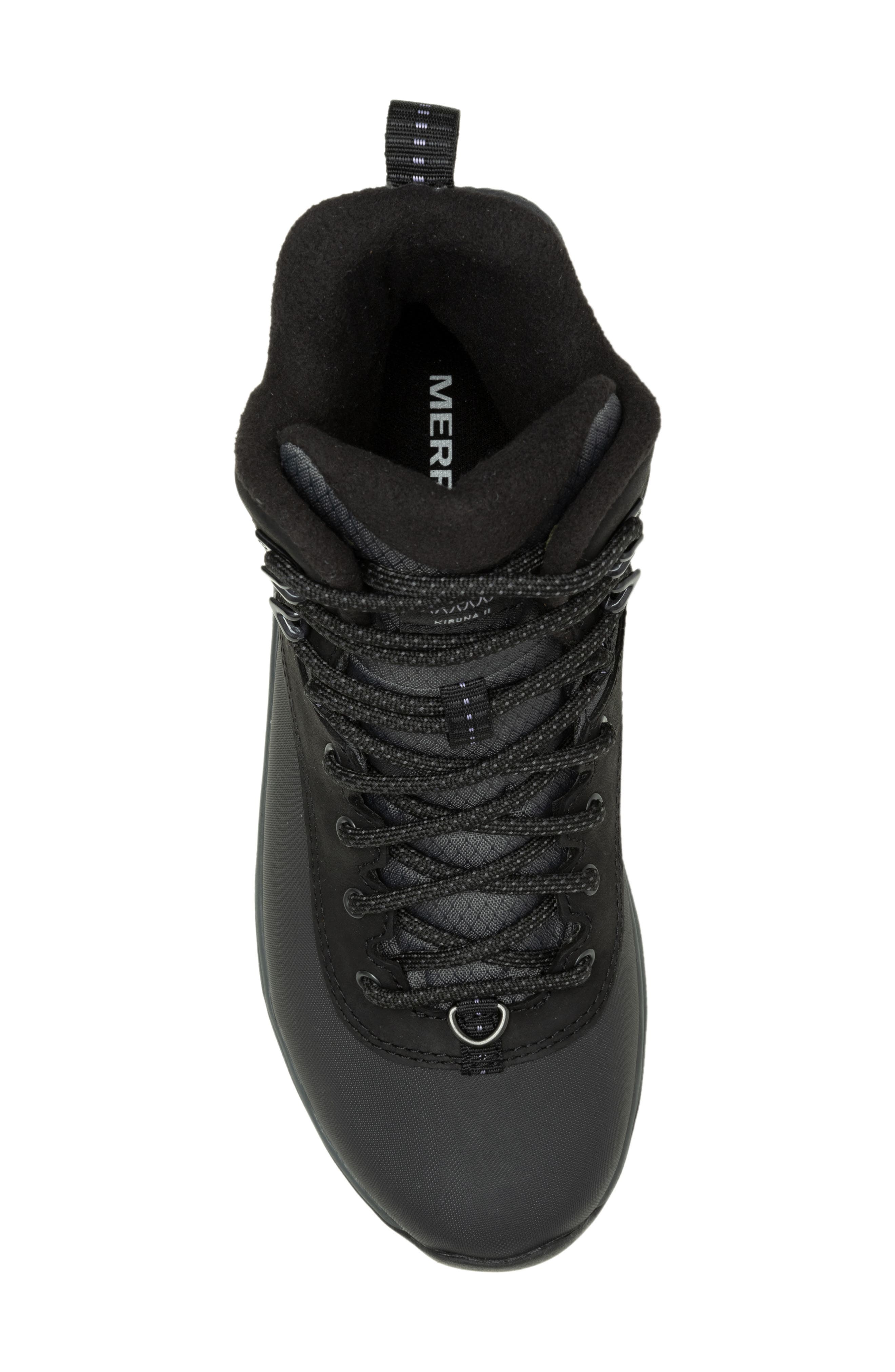 Merrell Thermo Kiruna 2 Mid Waterproof Hiking Boot, Alternate, color, Black