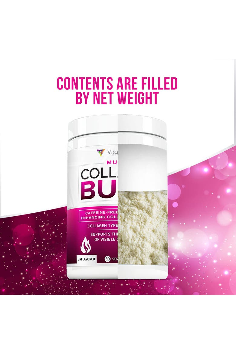 Multi Collagen Burn Powder, Alternate, color, Unflavored, 244gm (30 srv)