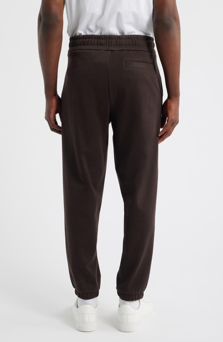 BOSS Locsin Cotton Sweatpants, Alternate, color, Dark Brown
