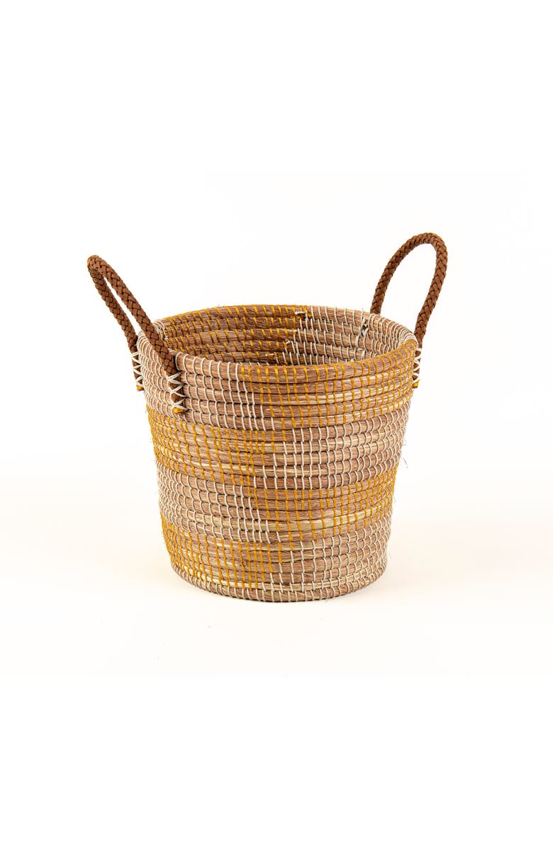 Wicker Village Moonj Basket, Main, color, Natural