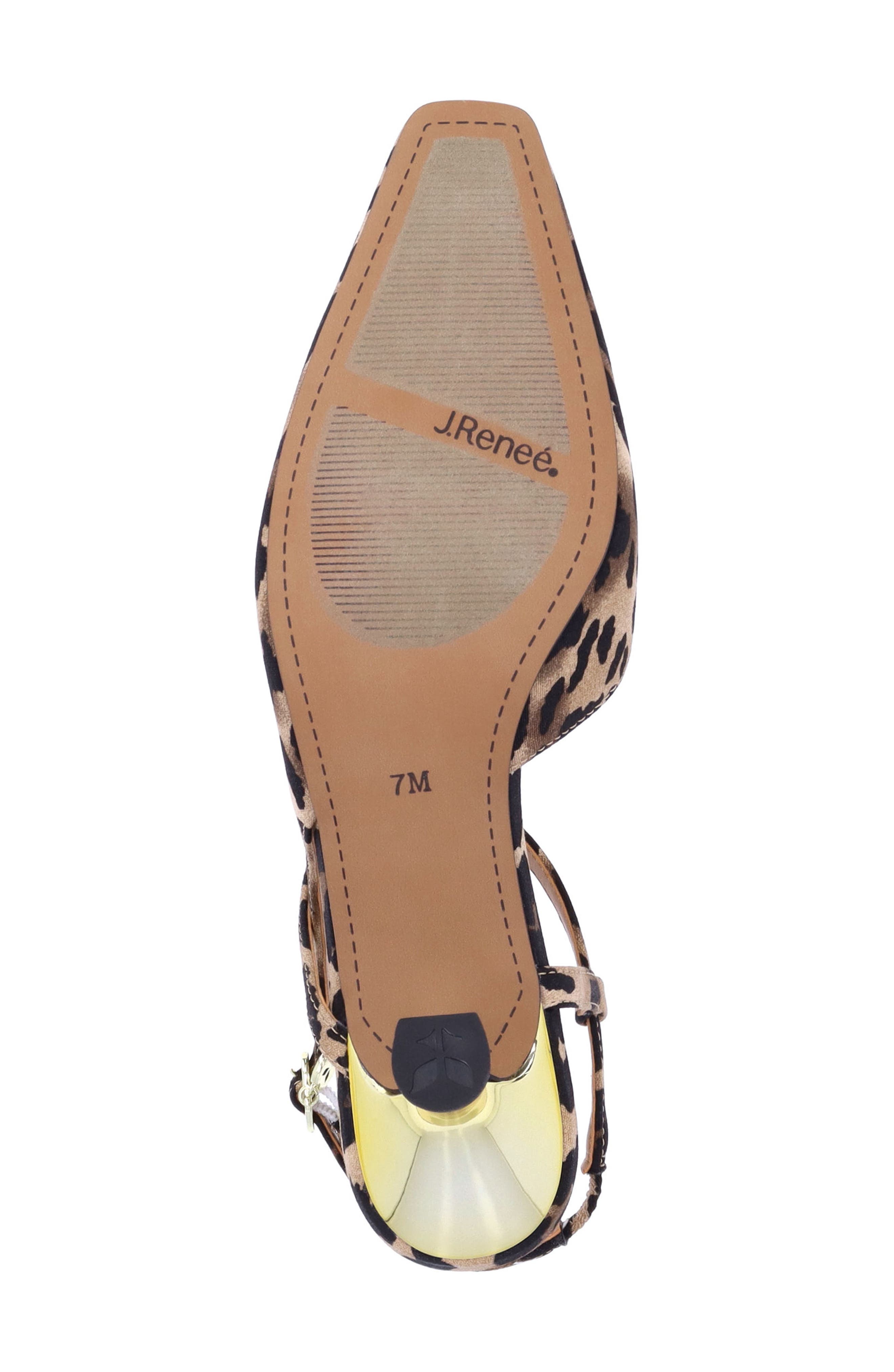 J. Reneé Maretta Slingback Half D'Orsay Kitten Heel Pump, Alternate, color, 