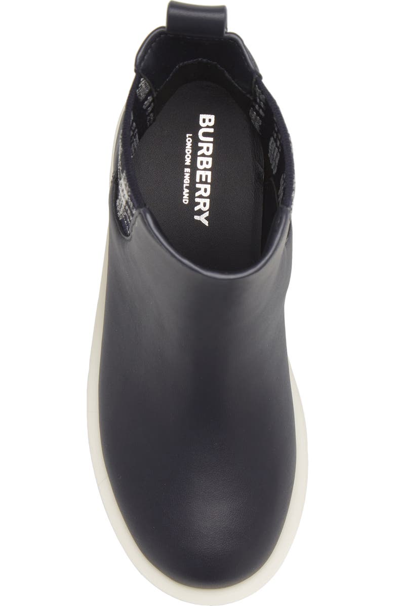 Burberry Kids' Dearington Check Chelsea Boot, Alternate, color,