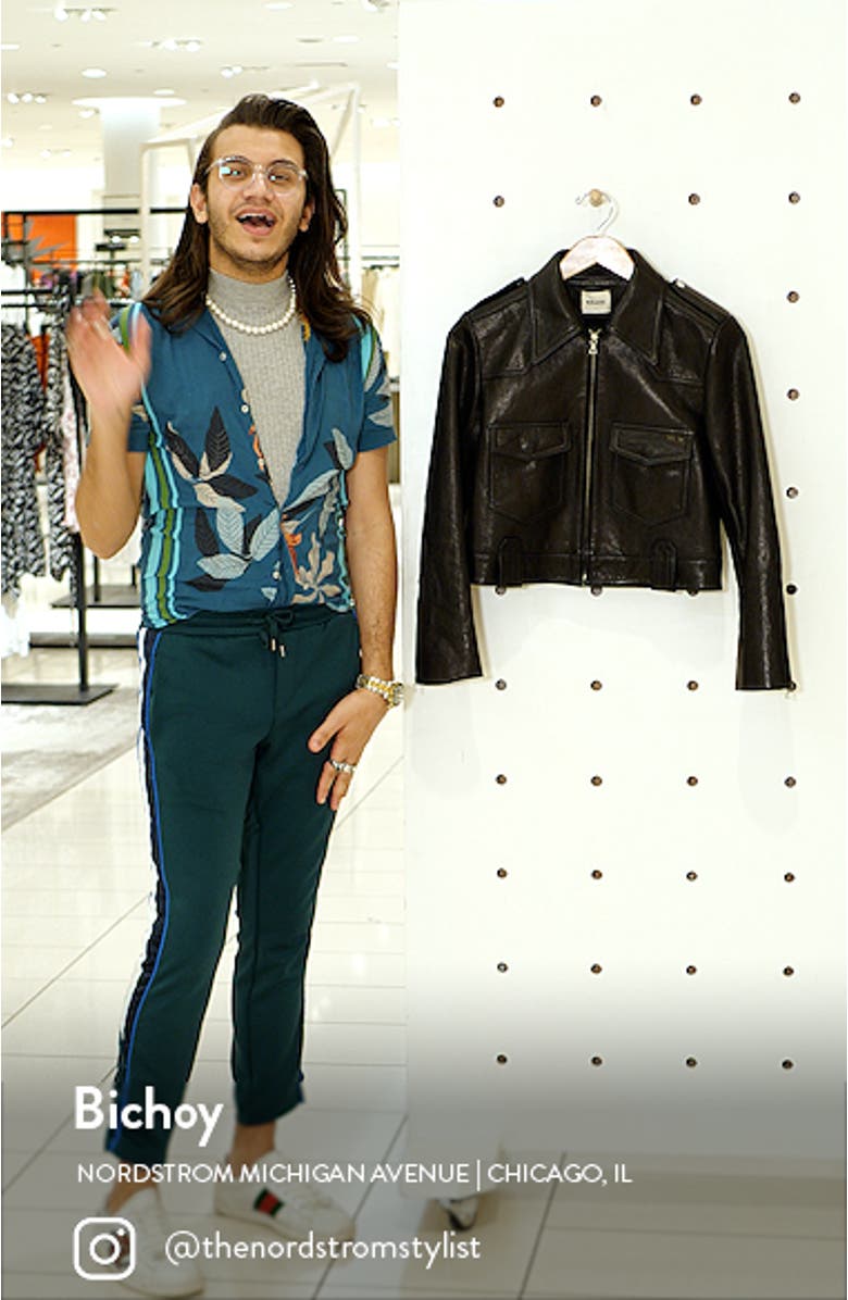 Corey Leather Jacket, sales video thumbnail