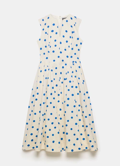 MINT VELVET MINT VELVET SPOT PRINT MIDI DRESS