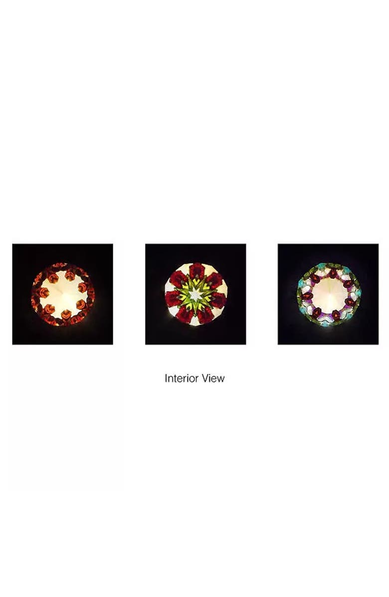 Uncommon Goods Alice in Wonderland Kaleidoscope Necklace, Alternate, color, 