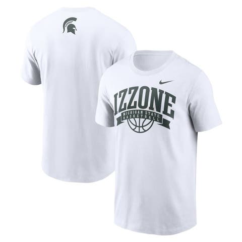 Men's Nike White Michigan State Spartans Izzone T-Shirt