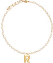 Petit Moments Dainty Initial Pendant Necklace