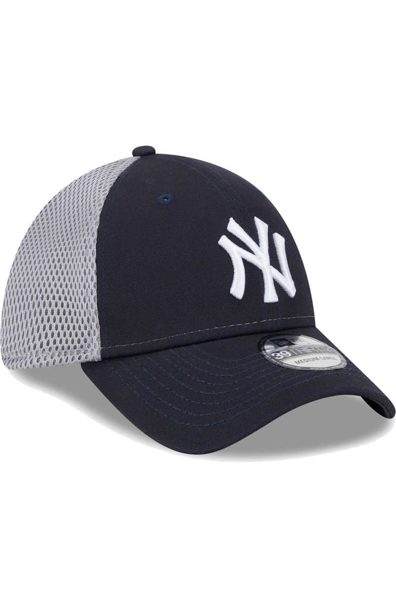 New Era Men's New Era Navy New York Yankees Team Neo 39THIRTY Flex Hat, Alternate, color, Navy