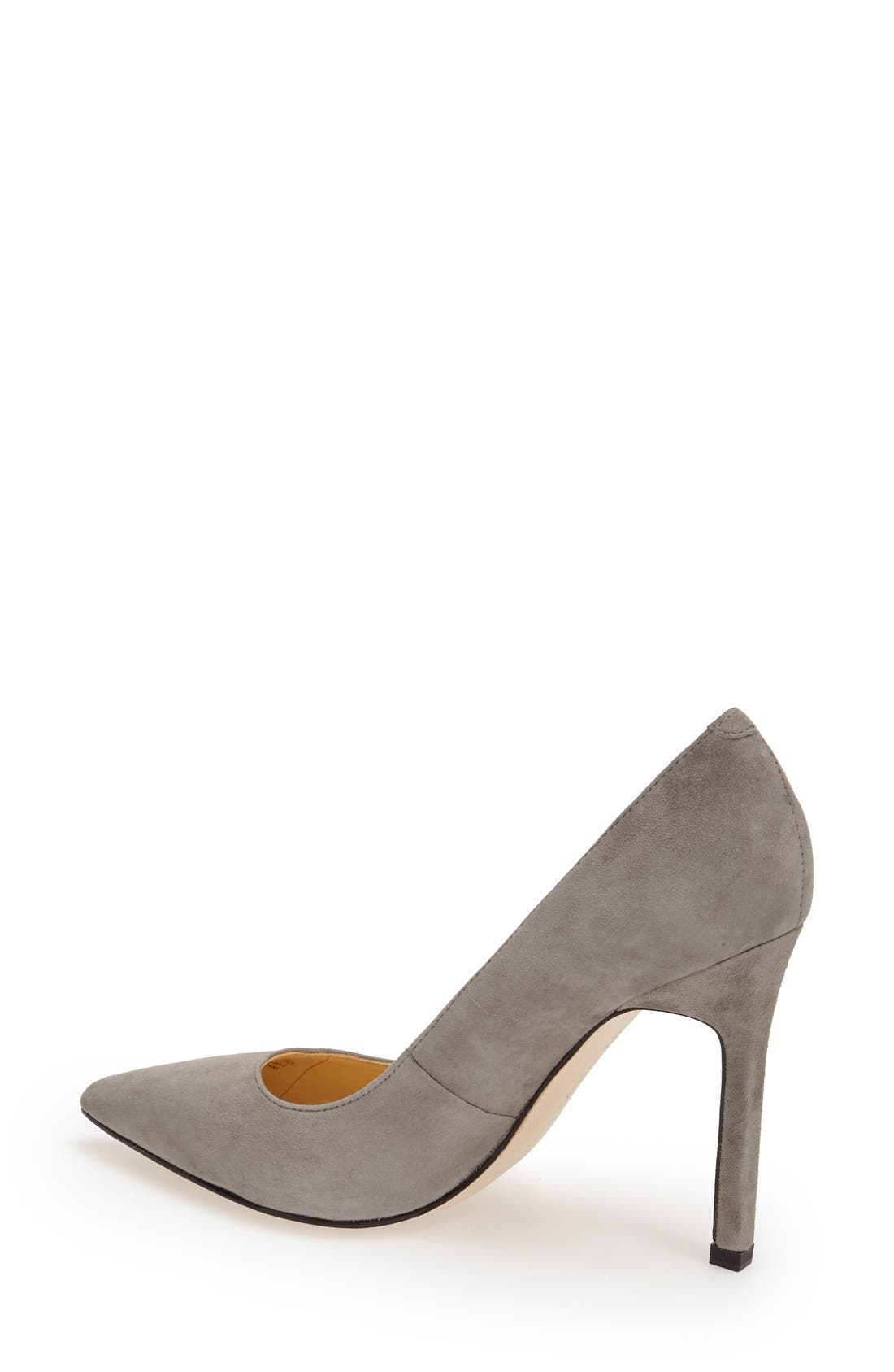 'Carra' Pump, Alternate, color, GREY SUEDE