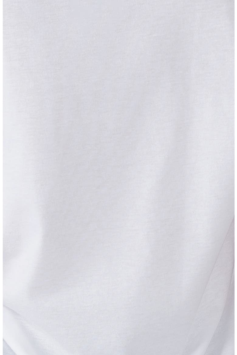 My Dog Thinks I'm Awesome Crewneck Graphic Undershirt, Alternate, color, WHITE