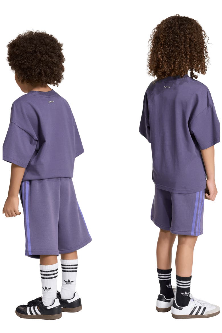 Kids' Pokémon Loose T-Shirt and Shorts Set, Alternate, color, TRACE PURPLE/ TRACE PURPLE