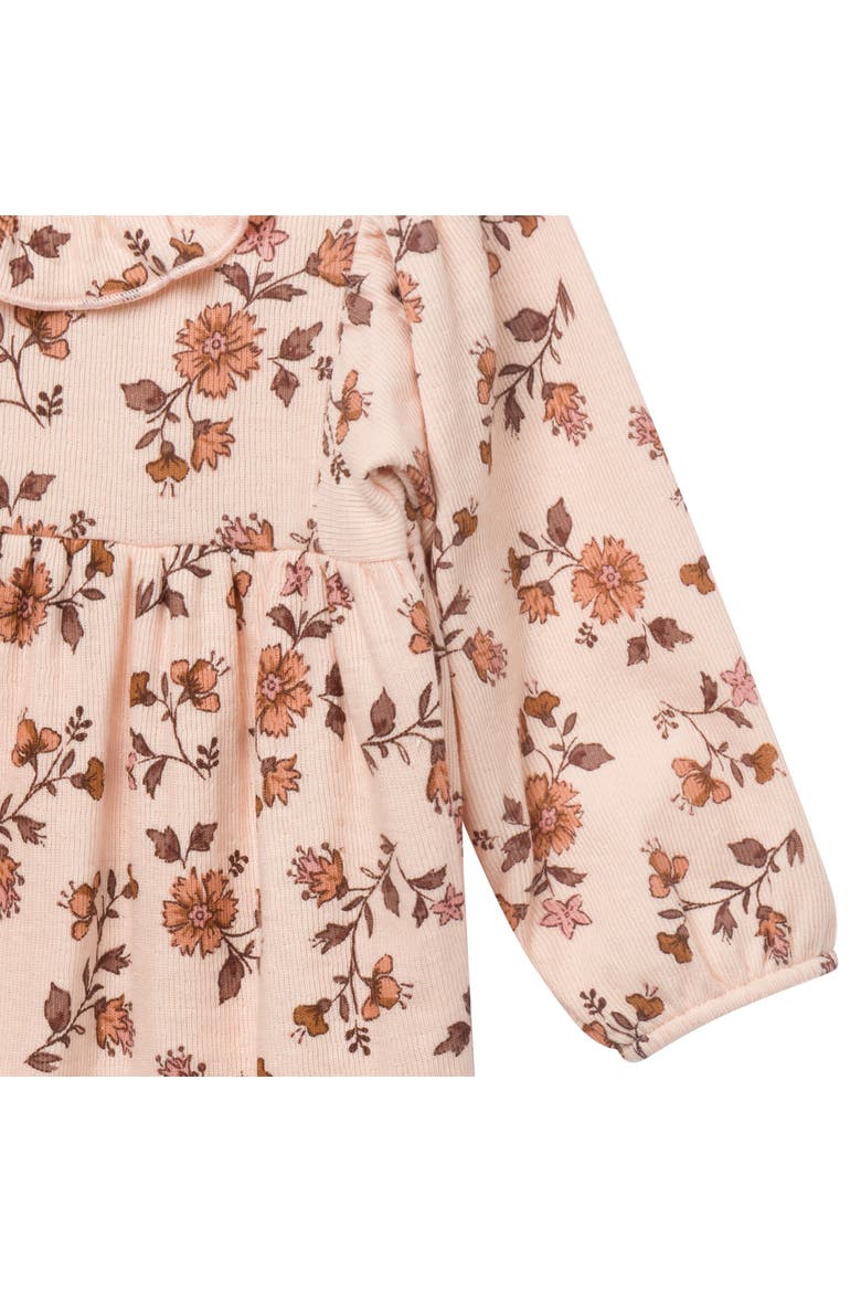Ruffle Collar Romper, Alternate, color, Wildflower