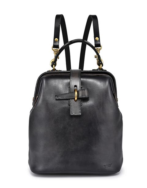 Pamela Genuine Leather Organized Travel Backpack