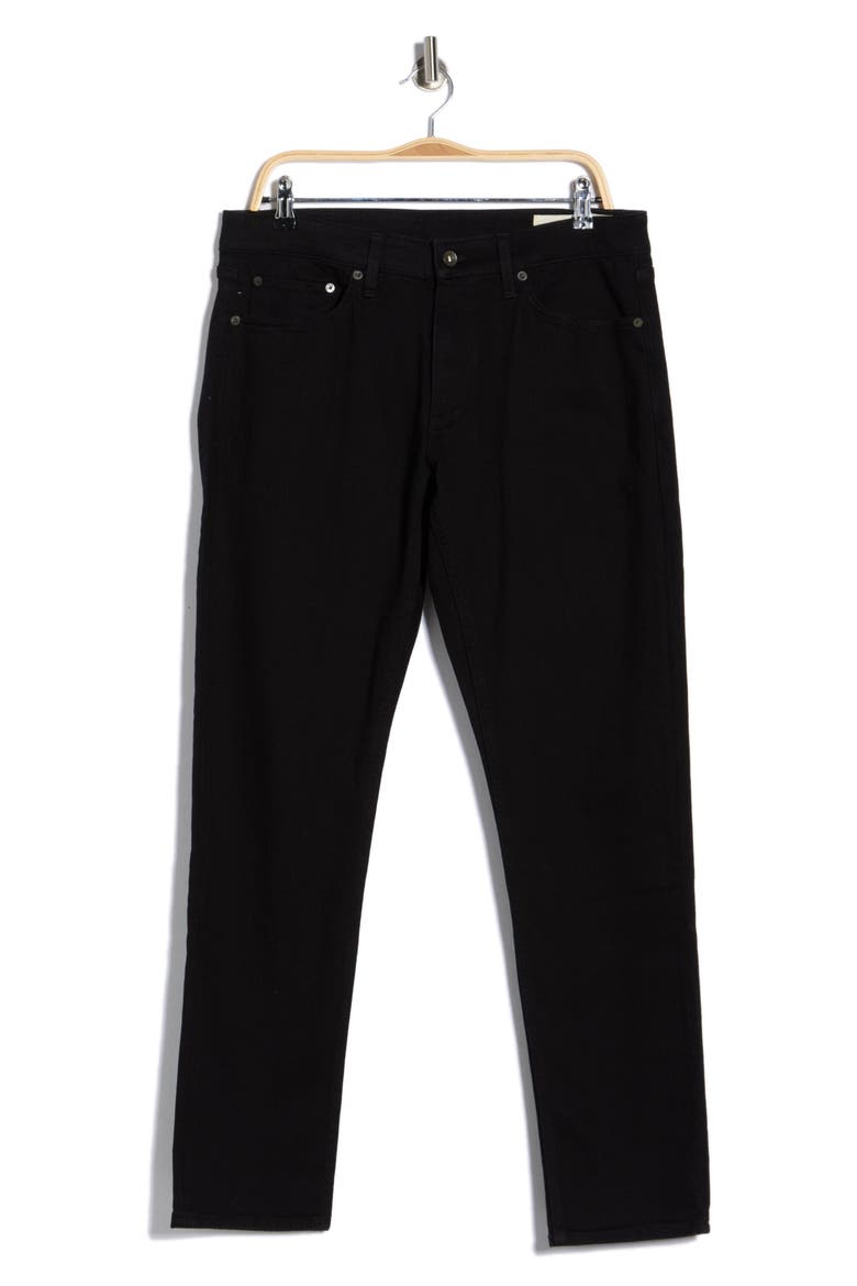 Fit 3 Authentic Slim Leg Jeans, Alternate, color, BLACK