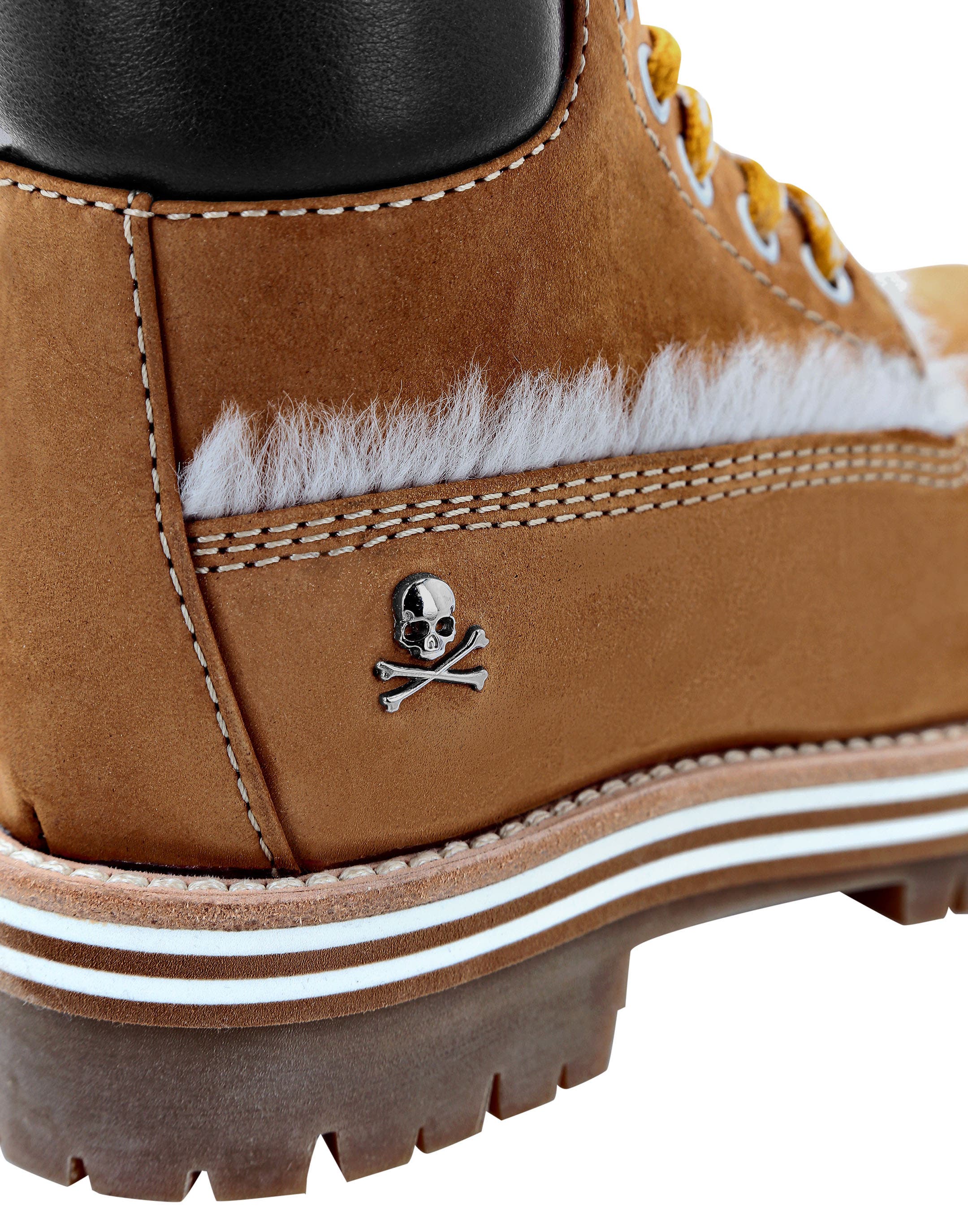 Nabuk Boots With Shearling Inside The Hunter Boy, Alternate, color, beige