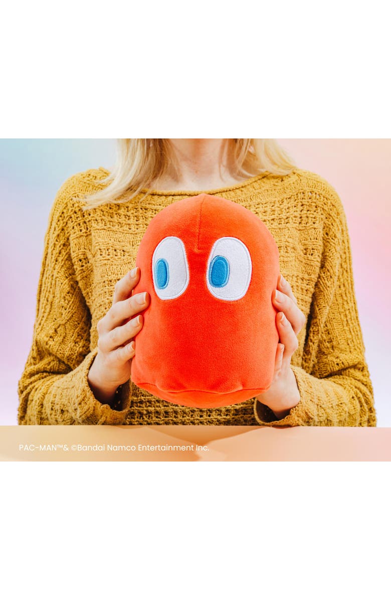 Pac-Man Ghost BLINKY 7-Inch Plush, Alternate, color, Red