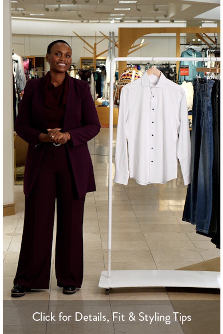 Devon OoohCotton® Solid Button-Up Shirt video