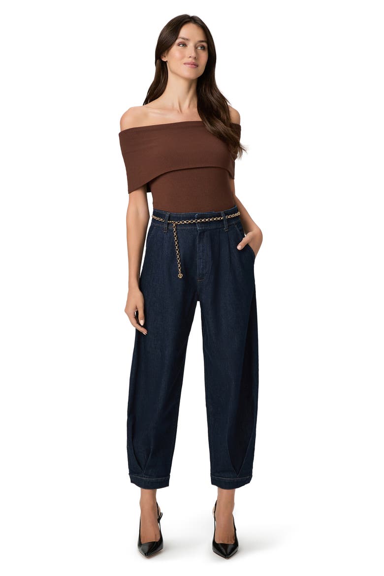 Delaney High Waist Denim Harem Pants, Alternate, color, FRESCO