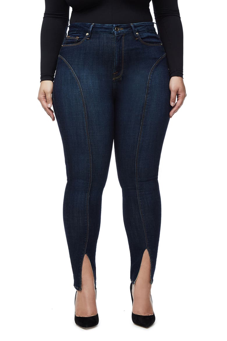 Good Legs Crop Skinny Jeans, Alternate, color, BLUE025