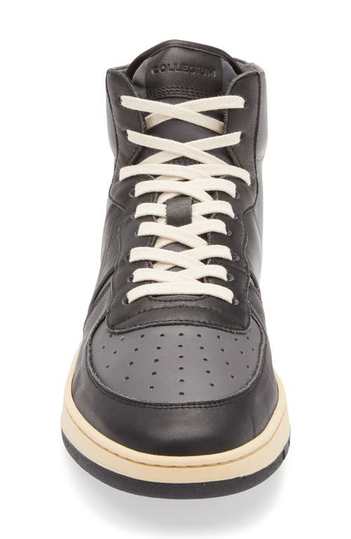 Collegium Pillar Destroyer High Top Sneaker In Gray