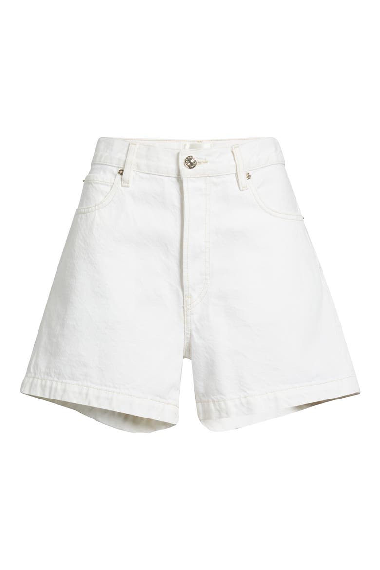 The Everyday High Waist Denim Shorts, Alternate, color, AU NATURAL CLEAN