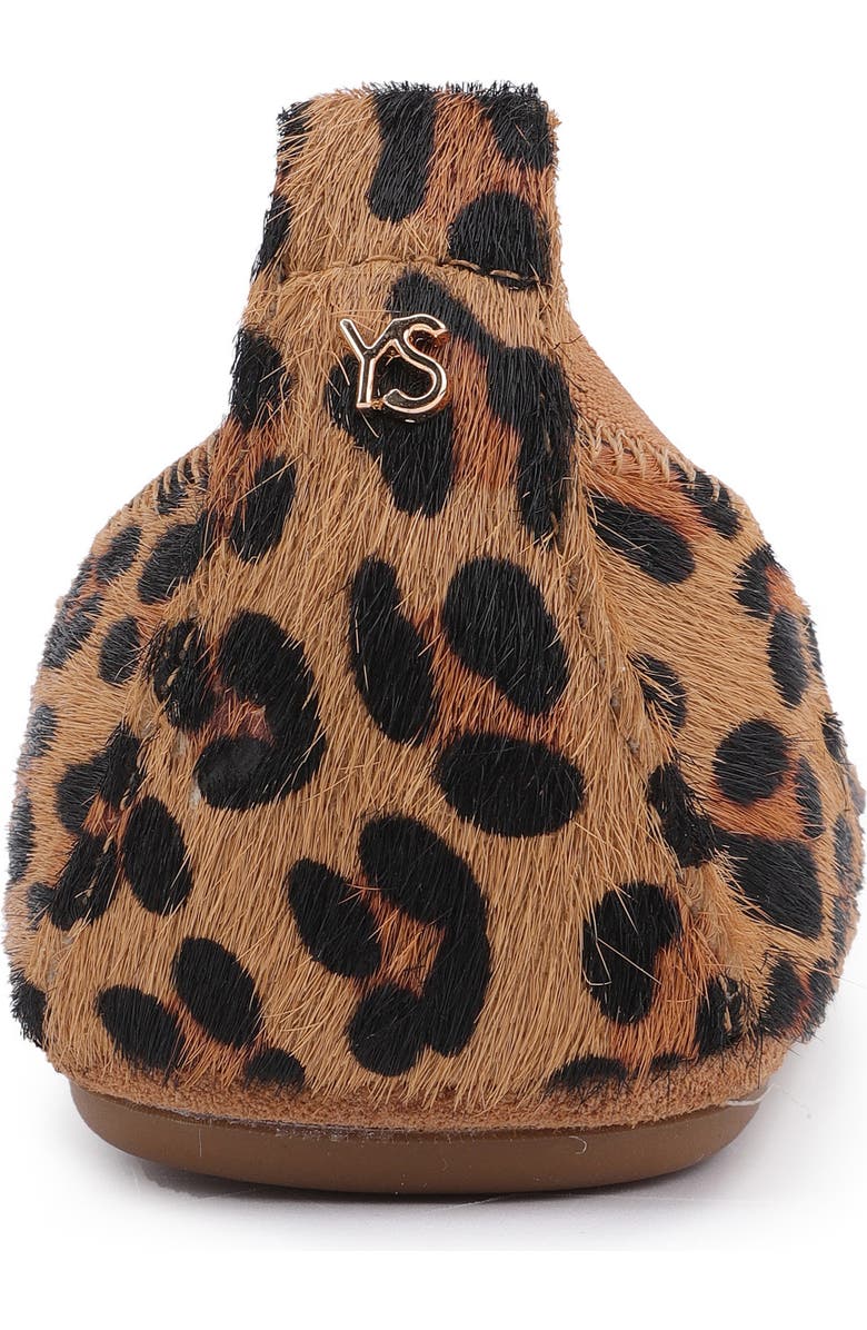 Yosi Samra Samara Genuine Calf Hair Foldable Ballet Flat, Alternate, color,