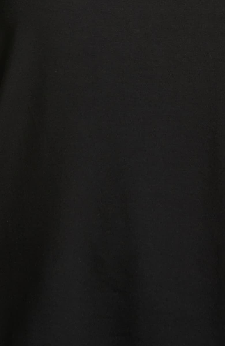 Cozy Earth Ultrasoft Short Sleeve Pajama Top, Alternate, color, Black