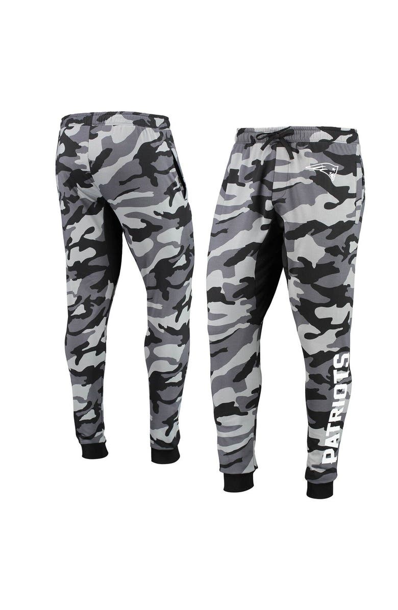 FOCO Men's FOCO Black New England Patriots Camo Jogger Pants, Main, color, 