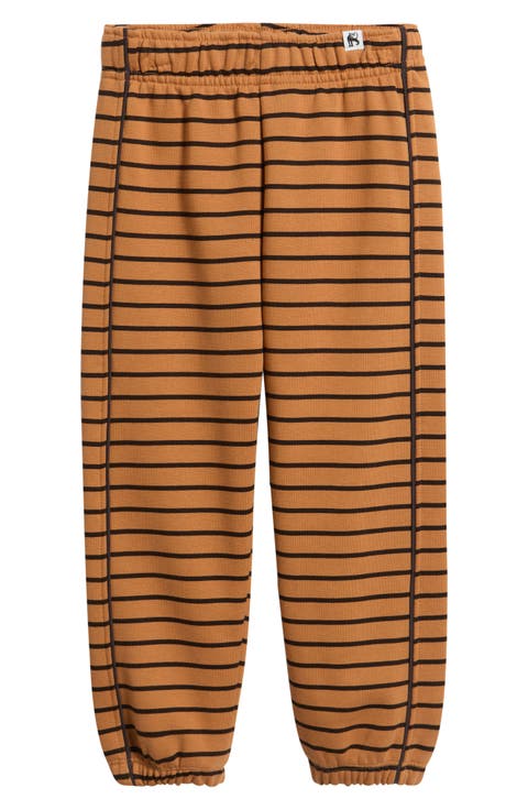 Kids' Stripe Organic Cotton Joggers