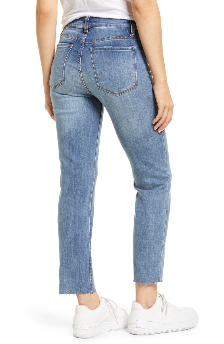 STS Blue Caroline High Waist Straight Leg Jeans, Alternate, color,