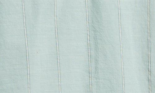 Ralph Lauren Lauren Stripe Oversize Cotton Button-up Shirt In Washed Sage Multi